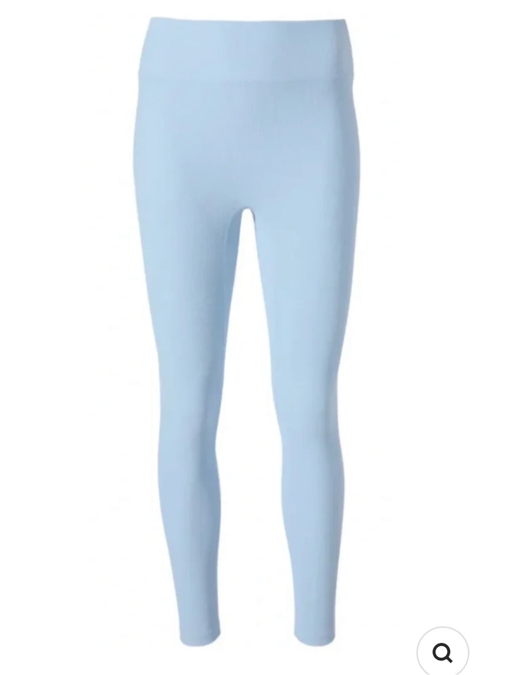 Bandier Rib Center Stage seamless Legging Chambray Blue Size Large